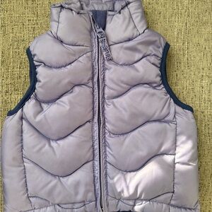 REI Puffer vest in light purple